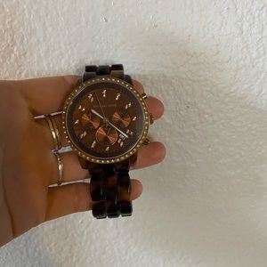 Micheal Kors tortoise watch